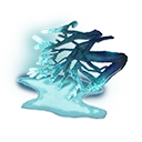Icon dye ingredient glowing goop