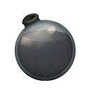 Icon dying vial CimmerianBlue