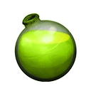 Icon dying vial fullgreen dye