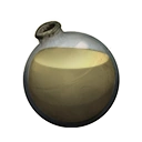 Icon dying vial mutedyellow dye