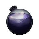 Icon dying vial nightblue dye