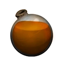 Icon dying vial orangepeel dye