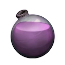 Icon dying vial venompurple dye