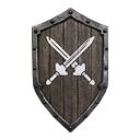 Icon shield wooden clanemblem