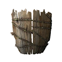 Icon wood shield