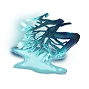 Icon dye ingredient glowing goop