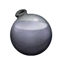 Icon dying vial fadedblue dye