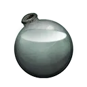 Icon dying vial fadedgreen dye