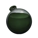 Icon dying vial forestgreen dye