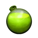 Icon dying vial fullgreen dye