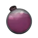 Icon dying vial magenta dye