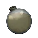 Icon dying vial OliveGreen Light 1