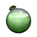 Icon dying vial toxicgreen dye
