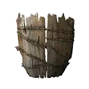 Icon wood shield
